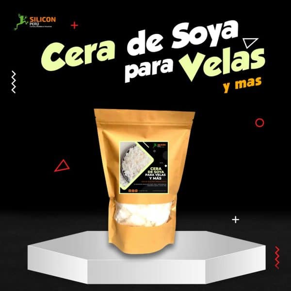 Cera de Soya para Velas y más