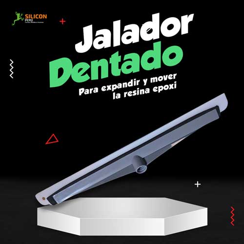 Jalador Dentado Acrílico